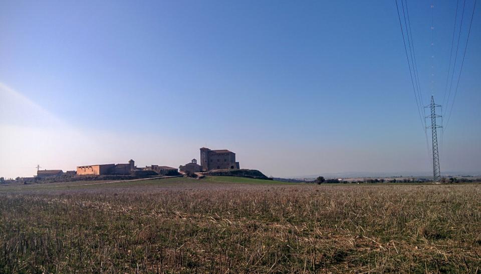 24.1.2016 vista  Montcortès de Segarra -  Ramon Sunyer