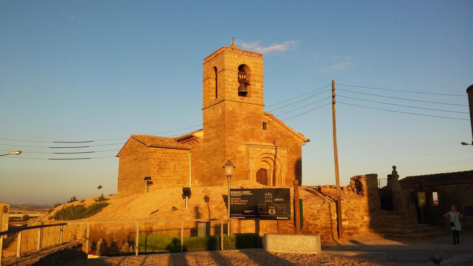 27.8.2014 Església de Sant Esteve  Pelagalls -  Ramon Sunyer