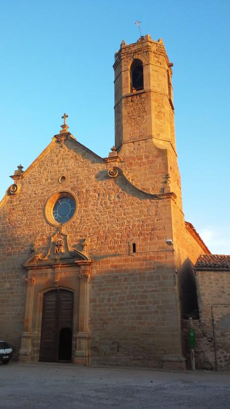 13.9.2014 Església de Santa Maria  Mont-Roig -  Ramon Sunyer