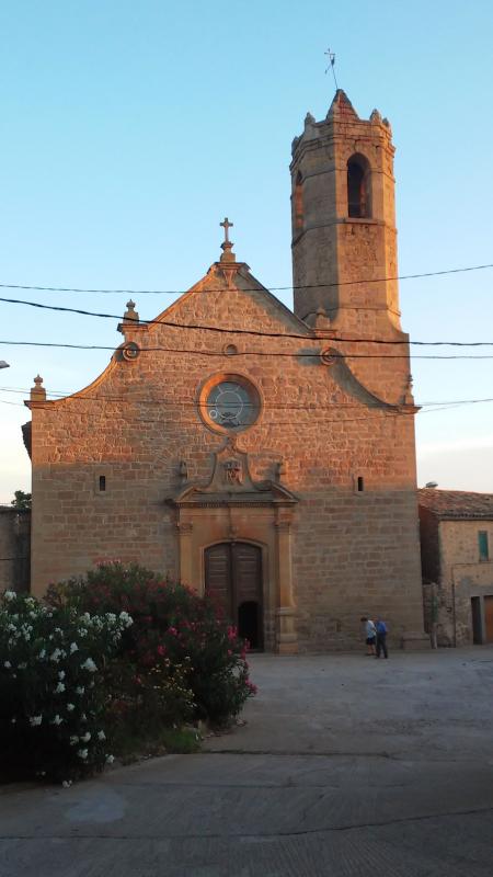 13.9.2014 Església de Santa Maria  Mont-Roig -  Ramon Sunyer