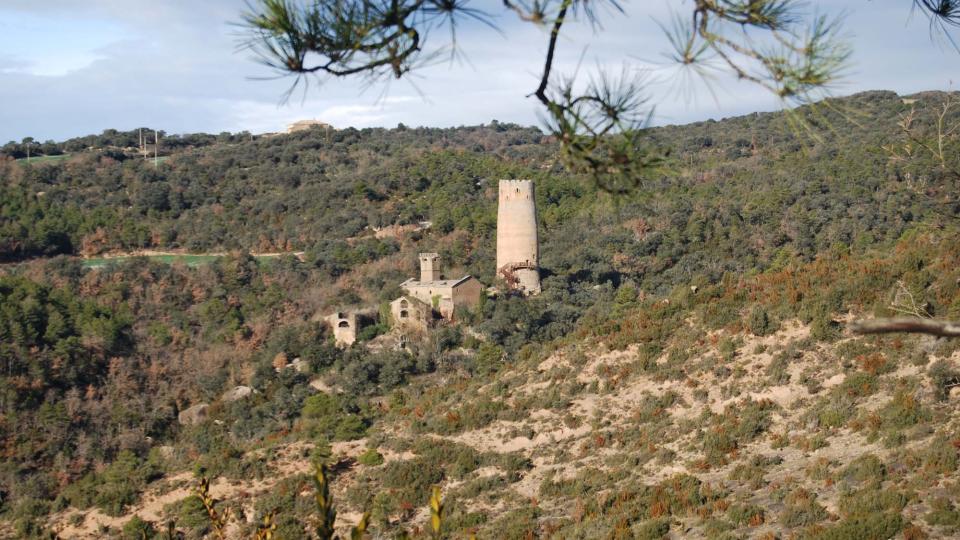 10.1.2016 vista de la torre  Vallferosa -  Ramon Sunyer