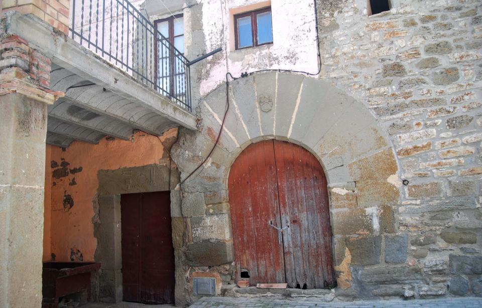23.8.2015 detall casa  El Llor -  Ramon Sunyer