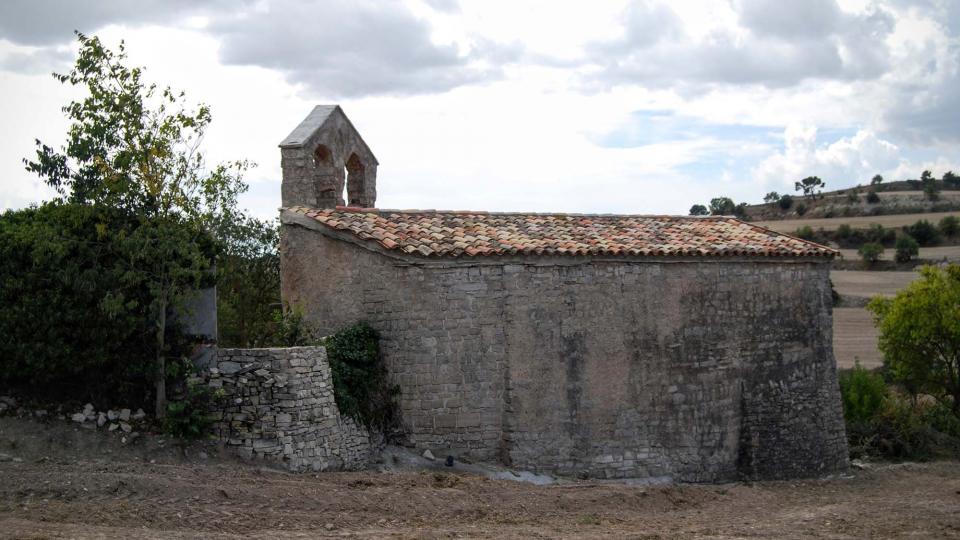 13.9.2015 Església de Santa Maria romànic  Montfar -  Ramon Sunyer