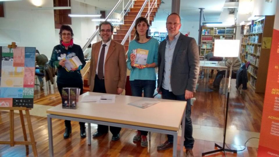 2.2.2016 presentació de les bases de l’11a edició del premi literari 7lletres  Cervera -  Ramon Armengol