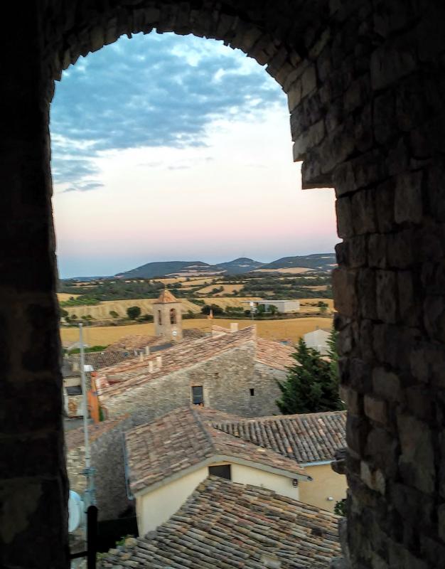 11.07.2014 vista des de la torre  L'Ametlla de Segarra -  Ramon Sunyer
