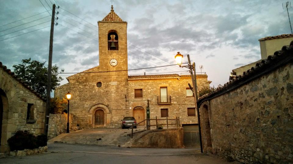 11.7.2014 Església de sant Pere  L'Ametlla de Segarra -  Ramon Sunyer