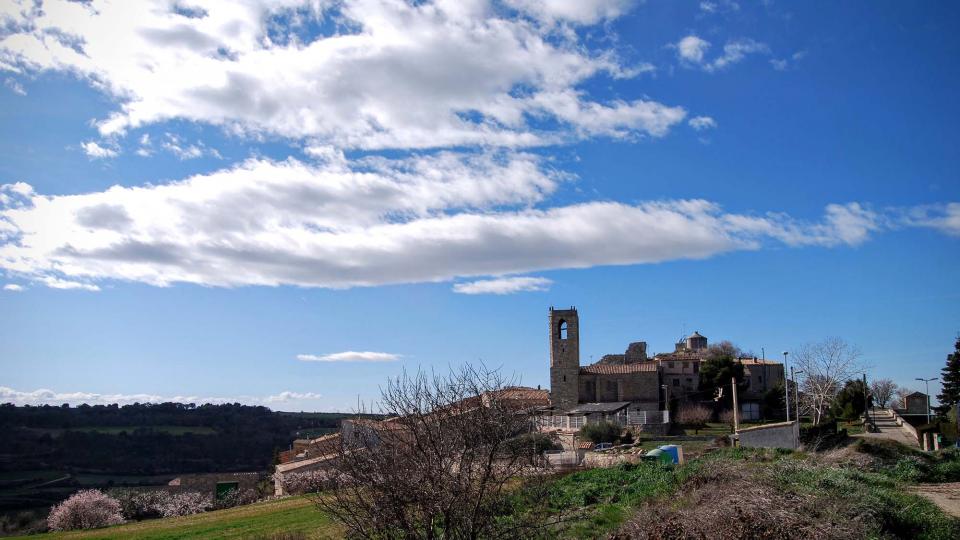 7.2.2016 vista  Montoliu de Segarra -  Ramon Sunyer