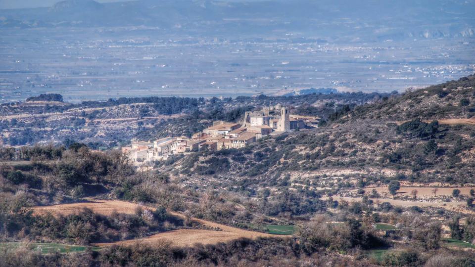 7.2.2016 vista des de Suró  Montoliu de Segarra -  Ramon Sunyer