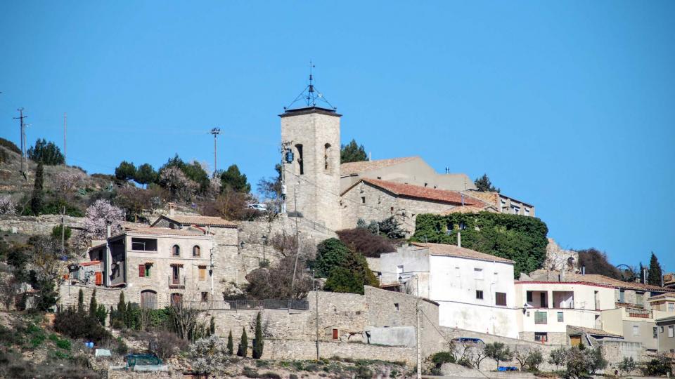 7.2.2016 Església Santa Maria gòtic (XIII, XVIII)  La Guàrdia Lada -  Ramon Sunyer