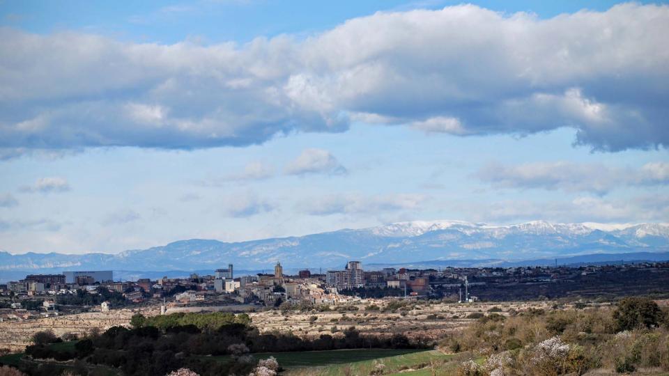 7.2.2016 Amb el Pirineu de fons  Cervera -  Ramon Sunyer