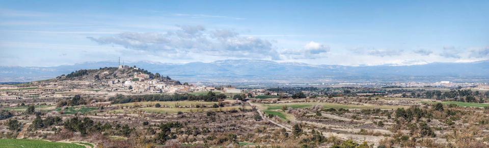 8.2.2016 El Montsec de fons  La Guàrdia Lada -  Ramon Sunyer