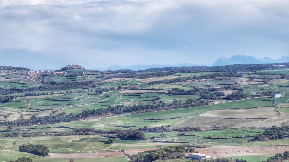 8.2.2016 Vista des de Talavera  Bellmunt de Segarra -  Ramon Sunyer