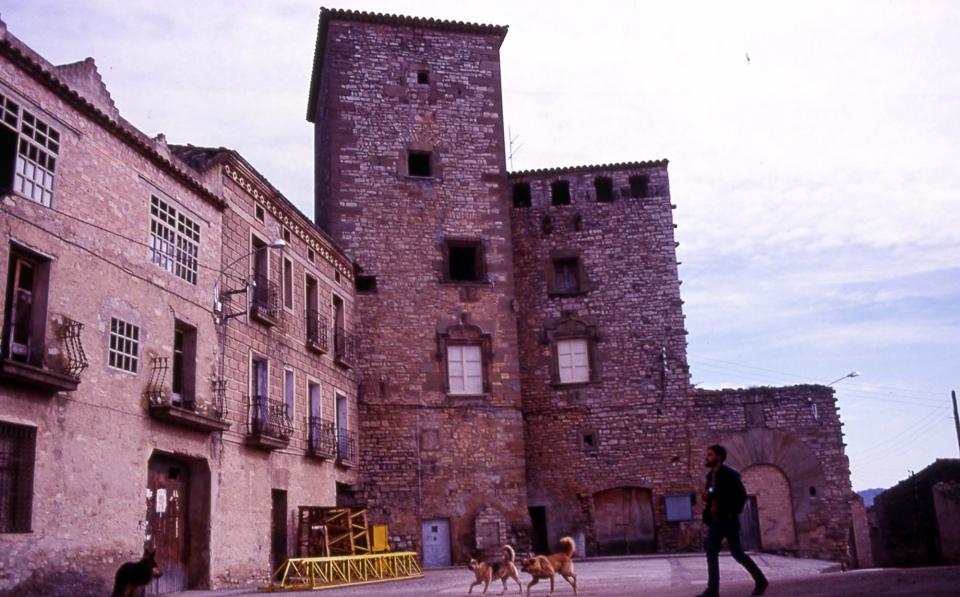 23.8.2014 plaça anys 80  Les Oluges -  Ramon Sunyer