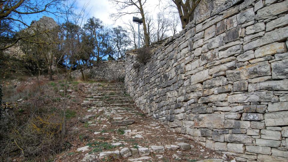 14.2.2016 camí a l'església  Gàver -  Ramon Sunyer