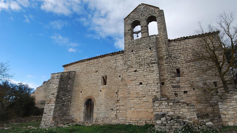 14 de Febrer de 2016 Església Santa Maria romànic ( s. XI-XIII)  Gàver -  Ramon Sunyer