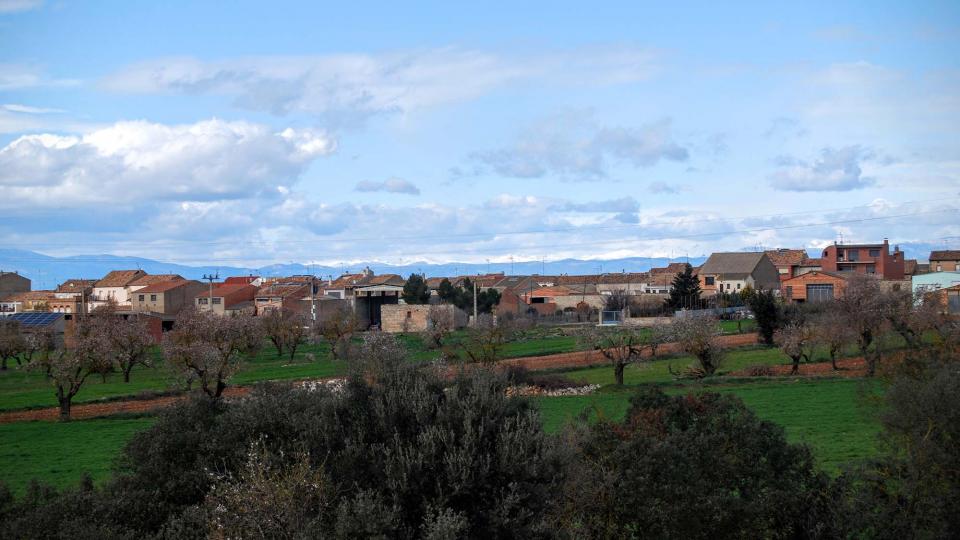 14.2.2016 vista del poble  Sant Ramon -  Ramon Sunyer