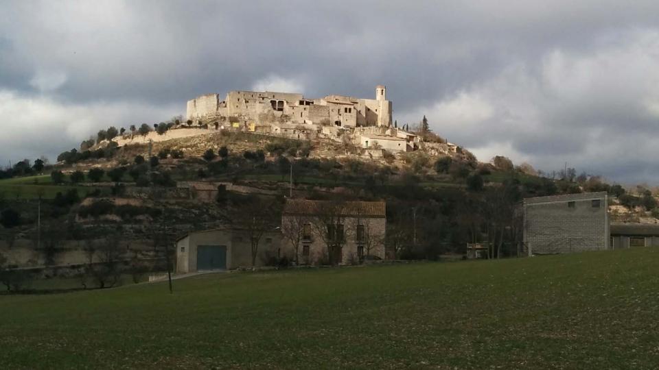 15 de Febrer de 2015 vista  Montfalcó Murallat -  Ramon Sunyer