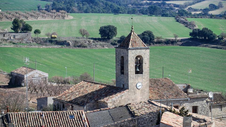 21.2.2016 campanar  L'Ametlla de Segarra -  Ramon Sunyer