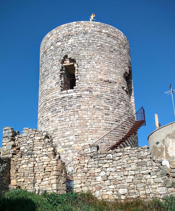 21.2.2016 torre romànica s. XI  L'Ametlla de Segarra -  Ramon Sunyer