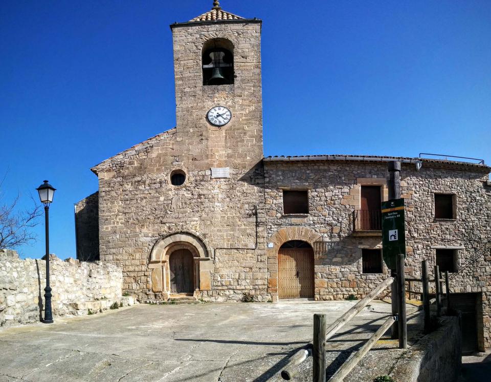 21 de Febrer de 2016 Església de sant Pere  L'Ametlla de Segarra -  Ramon Sunyer