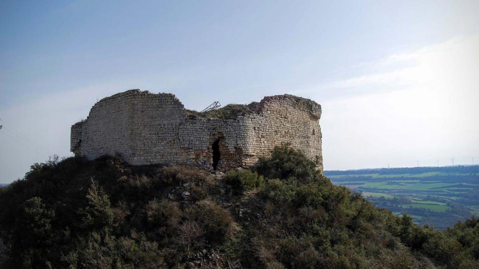 21.02.2016 Castell Guàrdia Lada gòtic s XIV  La Guàrdia Lada -  Ramon Sunyer