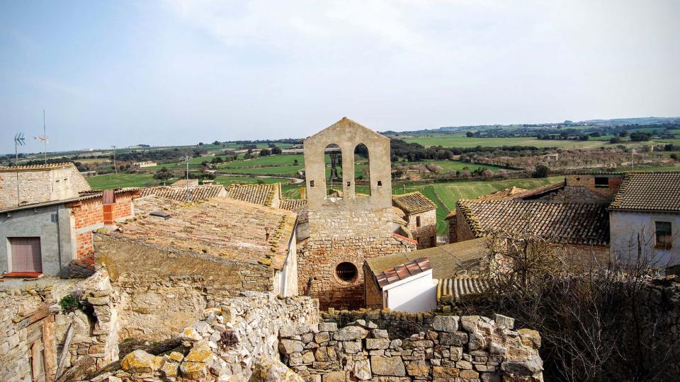 21 de Febrer de 2016 Església de Santa Maria s XII  Gramuntell -  Ramon Sunyer