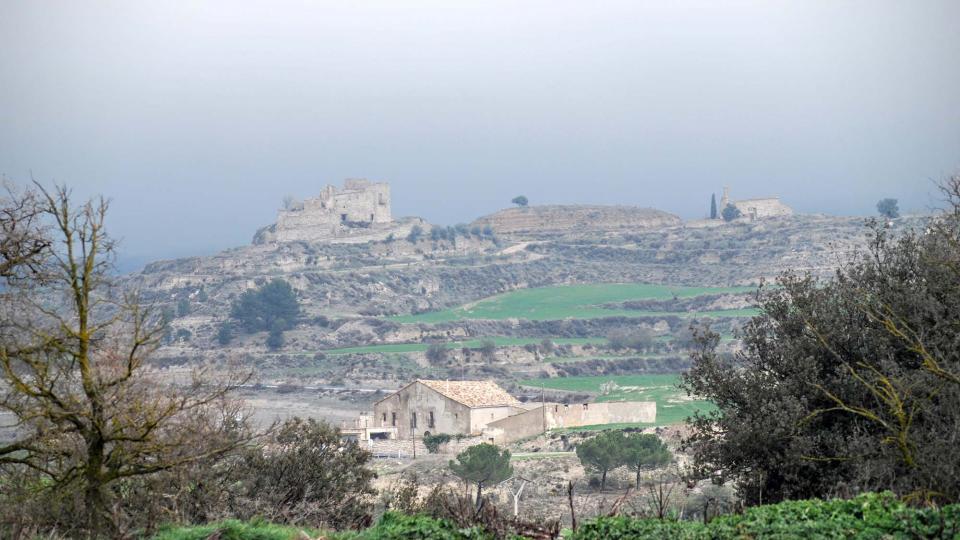 28.2.2016 Castell i església de sant Jaume de Timor  Sant Pere dels Arquells -  Ramon Sunyer