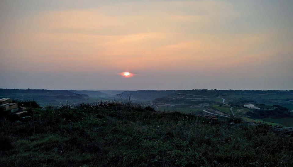 posta de sol 13.3.2016 posta de sol Granyena de Segarra - Ramon Sunyer