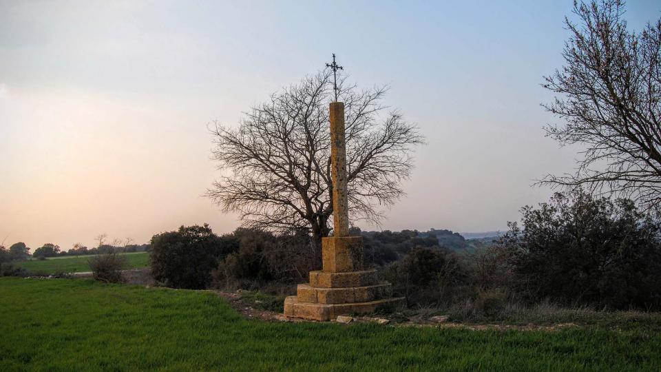 13.3.2016 creu de terme  Granyena de Segarra -  Ramon Sunyer