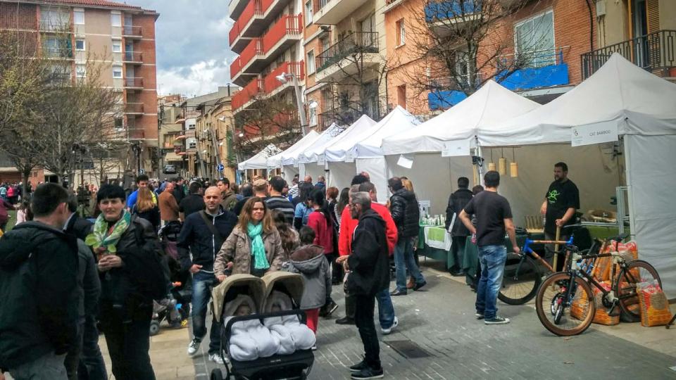 10.4.2016 una seixantena de parades  Calaf -  Ramon Sunyer