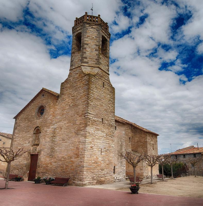 10.4.2016 església de Sant Jaume de la Manresana  Sant Ramon -  Ramon Sunyer