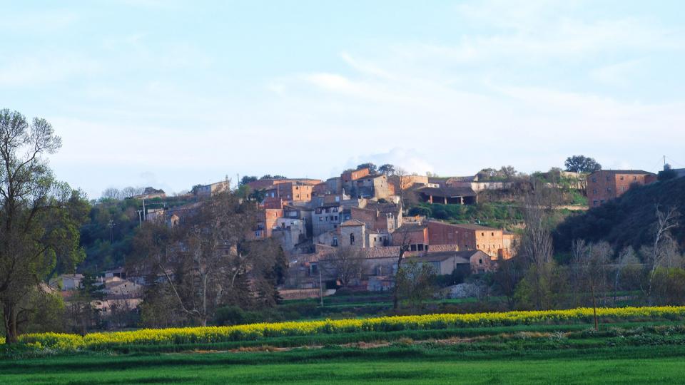 10 de Abril de 2016 vista al captard  Castellnou d'Oluges -  Ramon Sunyer