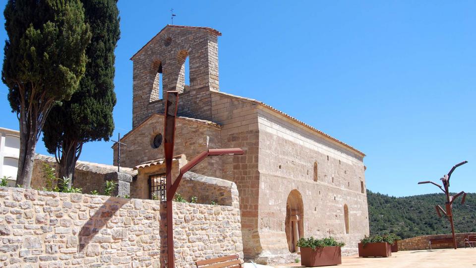 01.05.2016 Església Santa Maria romànic (XII)  Veciana -  Ramon Sunyer
