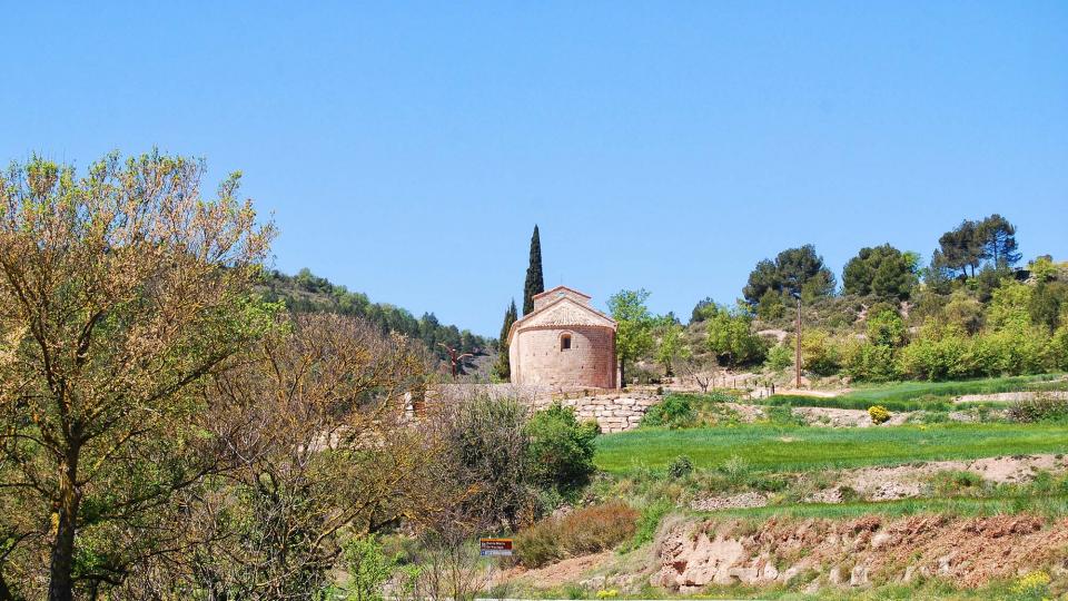 1.5.2016 Església Santa Maria romànic (XII)  Veciana -  Ramon Sunyer