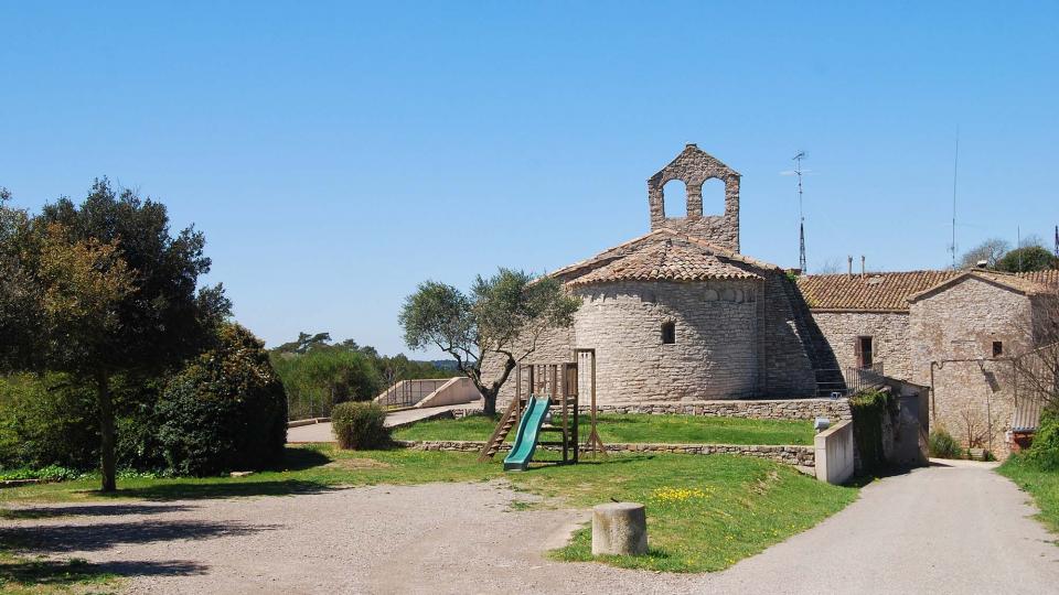 1 de Maig de 2016 Església Sant Joan romànic (XII)  Vilamajor -  Ramon Sunyer