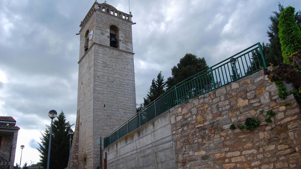 30.4.2016 campanar  Sant Martí Sesgueioles -  Ramon Sunyer