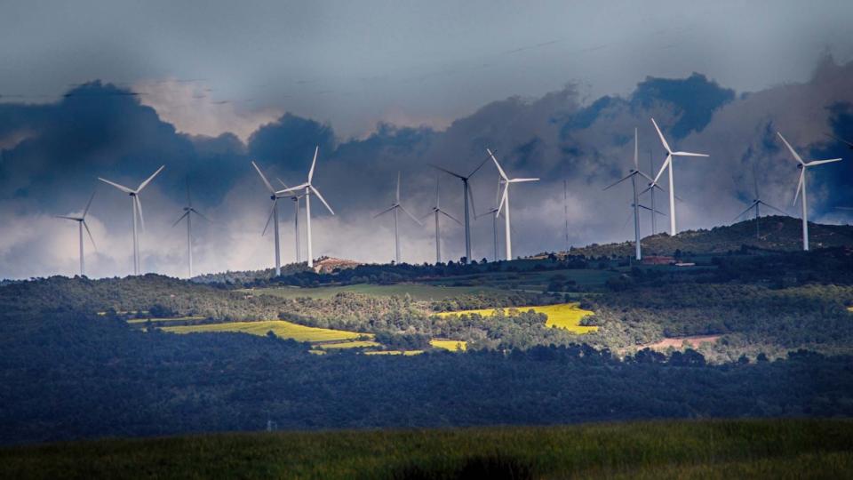 30 de Abril de 2016 vista de les Maioles  La Guàrdia Pilosa -  Ramon Sunyer