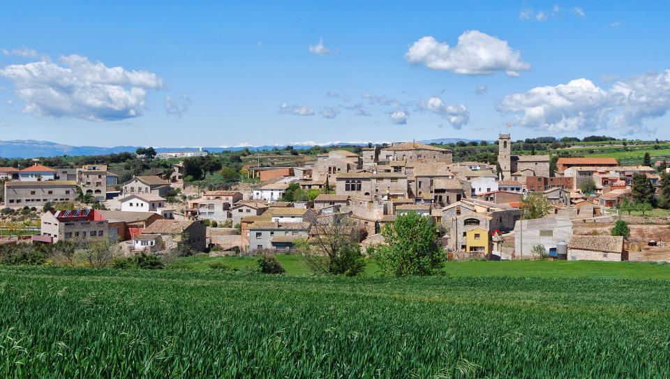 26.4.2016 poble  Sant Guim de la Plana -  Ramon Sunyer