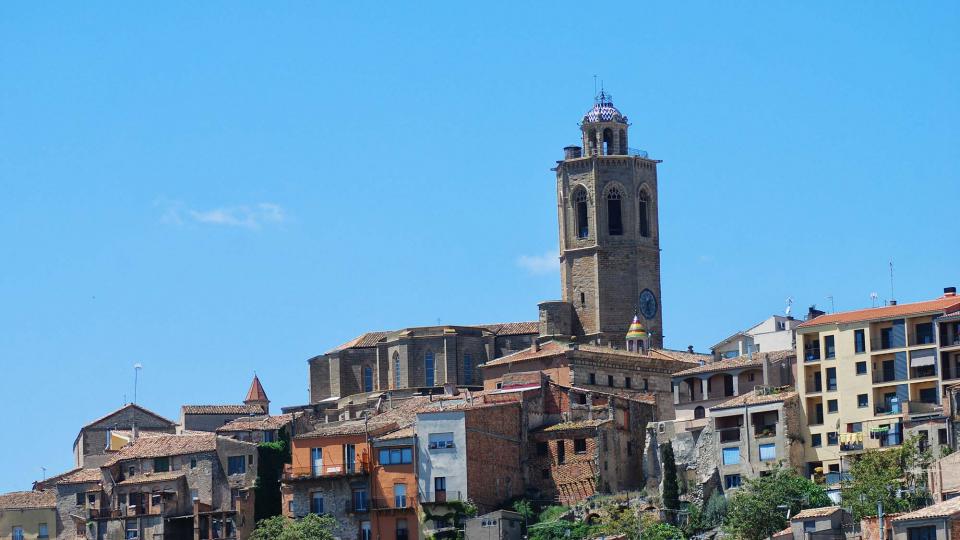 20 de Maig de 2016 campanar de santa maria  Cervera -  Ramon Sunyer