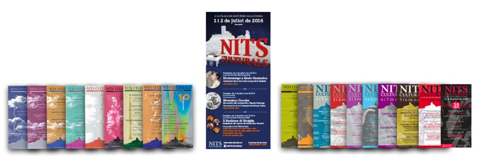 cartell 21 Nits Culturals de Sant Pere Sallavinera