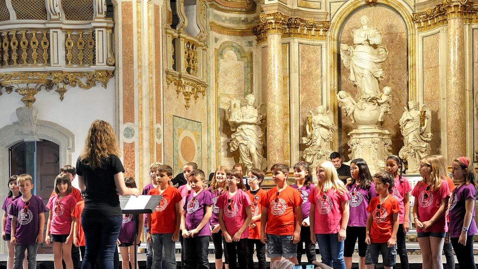 5.6.2016 concert de fi de curs de la coral infantil Nova Cervera  Cervera -  Ramon Armengol