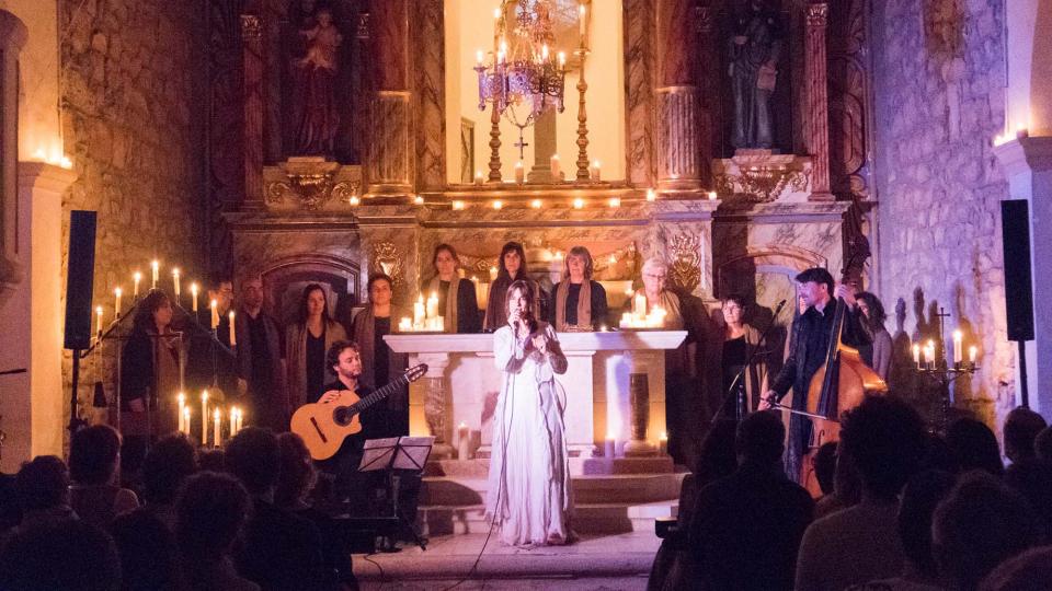 12 de Juny de 2016 Concert ITER LUMINIS de Lídia Pujol, a l’ermita de Santesmasses  Sedó -  Jordi Prat