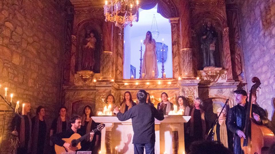 12.6.2016 Concert ITER LUMINIS de Lídia Pujol, a l’ermita de Santesmasses  Sedó -  Jordi Prat