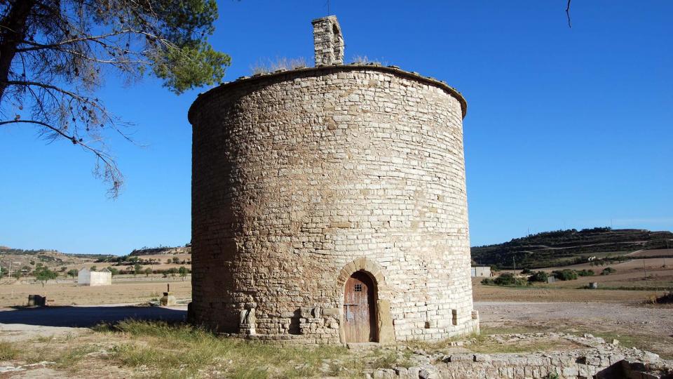 28.8.2015 Església de Sant Pere Gros romànic s XI  Cervera -  Ramon Sunyer