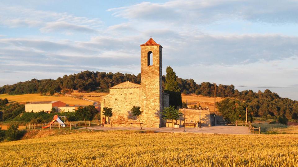 12.6.2016 Església de Sant Gil romànic, gòtic tardà s XII a XVI  Albió -  Ramon Sunyer