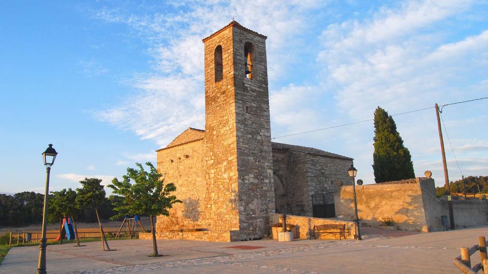 12.6.2016 Església de Sant Gil romànic, gòtic tardà s XII a XVI  Albió -  Ramon Sunyer