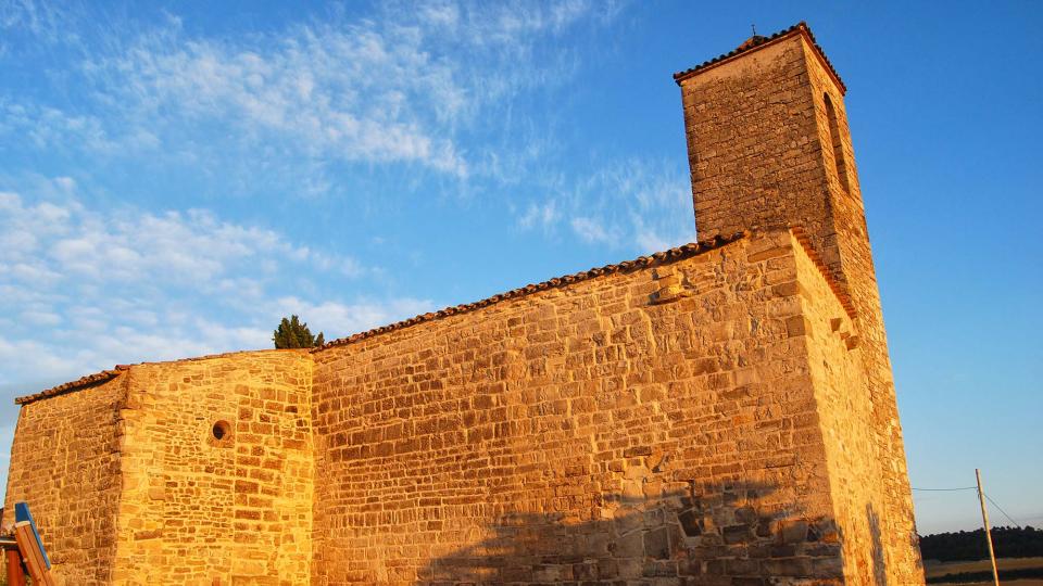 12.6.2016 Església de Sant Gil romànic, gòtic tardà s XII a XVI  Albió -  Ramon Sunyer