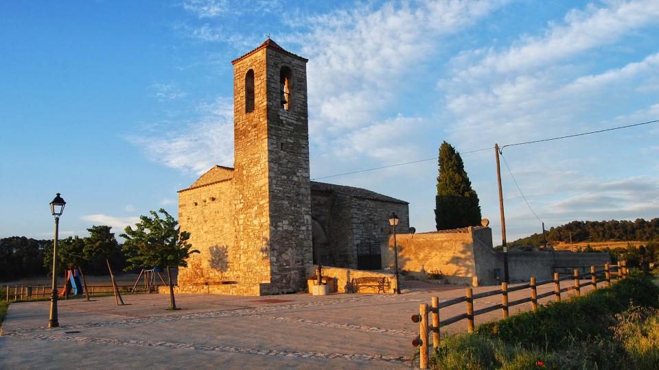 12.6.2016 Església de Sant Gil romànic, gòtic tardà s XII a XVI  Albió -  Ramon Sunyer