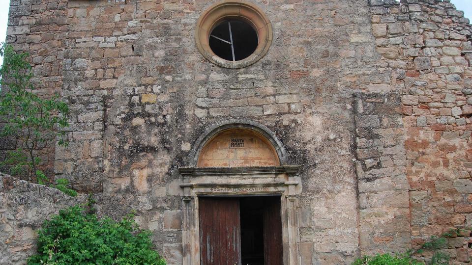 11.6.2016 - església de Sant Martí - Albarells - Ramon Sunyer