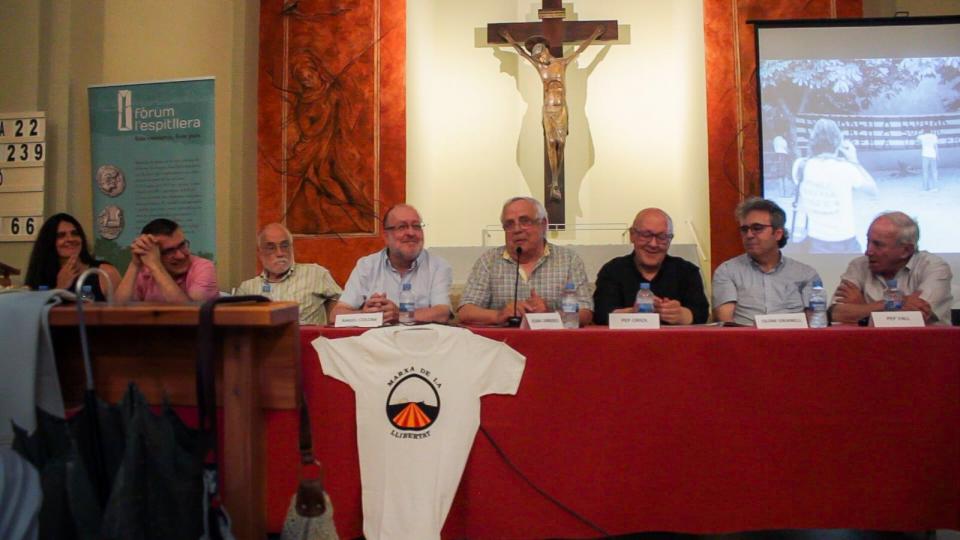 8.7.2016 Commemoració 40 anys Marxa de la Llibertat  Cervera -  Miquel Camacho